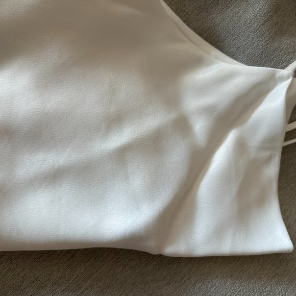 Satin Effect Crop Top NWT Zara - Picture 4 of 4